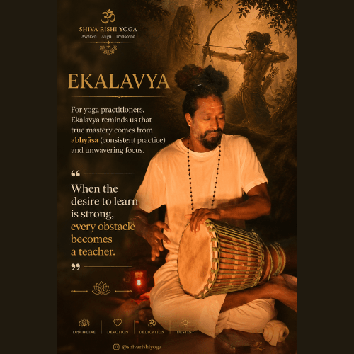 Ekalavya and the Path of Yoga: A Timeless Lesson in Discipline, Abhyāsa, and Self-Mastery